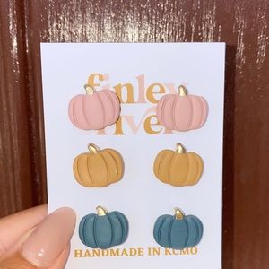 Hey Pumpkin Earring Stud Pack
